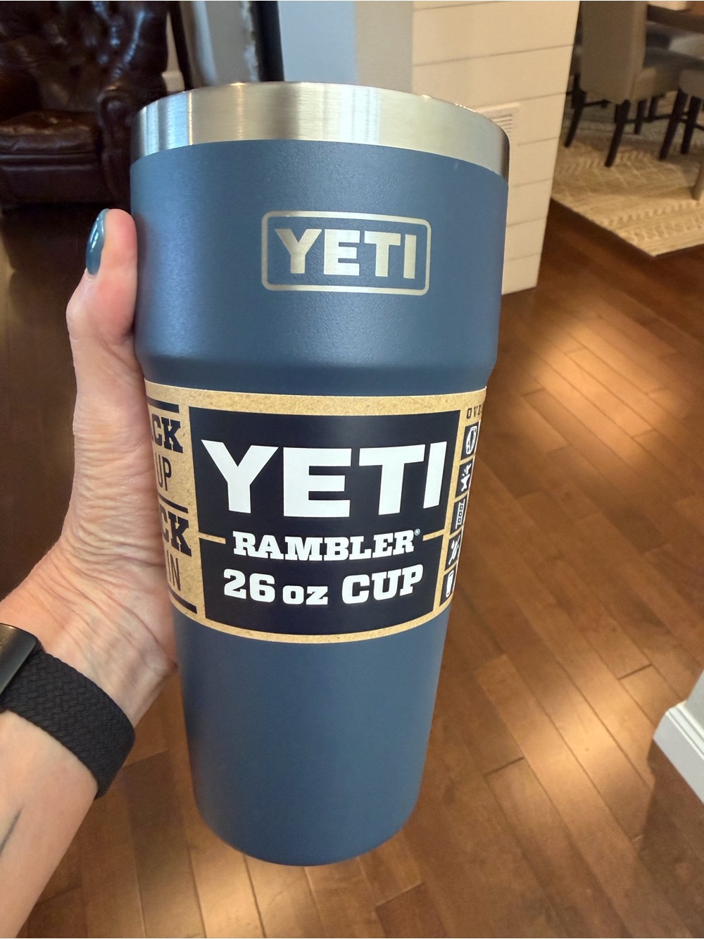 Yeti Blue Rambler 26 oz Cup